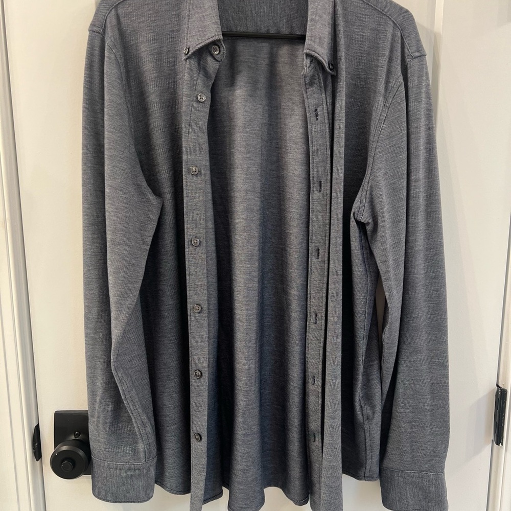 Abercrombie & Fitch Charcoal Shirt Jacket
